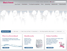 Tablet Screenshot of blackforest-still.de